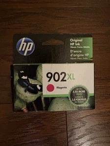 HP 902XL Magenta Ink Cartridge EXP 09/2021 BRAND NEW - Picture 1 of 5