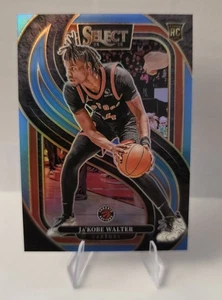 2024-25 Panini Select Premier Level Ja'kobe Walter (RC) #195 Light Blue Prizm... - Picture 1 of 2