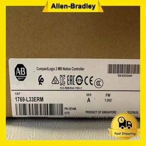 New Factory Sealed Allen-Bradley 1769-L33ERM CompactLogix 2 MB Motion Controller - Picture 1 of 4