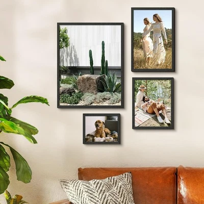 Solid Wood Picture Frame for Gallery Wall Display Photo Frame 6Sizes Without Mat - Image 1 of 4