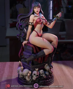 Vampirella Sculpture(300mm)3D Model/Unassembled/Unpainted - Picture 1 of 8