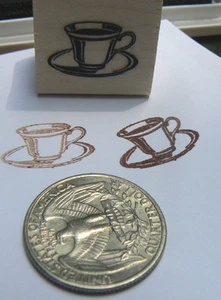 Miniatur Stempel - Kaffeetasse WM 0,7x0,5" P24 - Bild 1 von 1