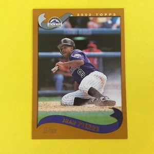 Topps #11 2002 Juan Pierre Colorado Rockies - Imagen 1 de 2