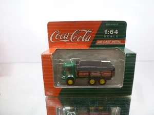 HARTOY EDOCAR C02041 MACK MODEL CJ TRUCK COCA COLA -GREEN 1:64- GOOD IN BOX - Picture 1 of 5