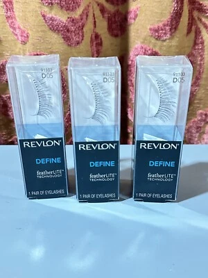 3 Revlon Define featherLITE Technology False Eyelashes D05 - Image 1 of 2