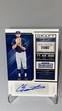 2018 Panini Contenders Draft Picks Colton Eastman AUTO Draft Ticket #53