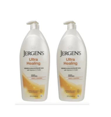 Jergens Ultra Healing Moisturizer for Extra Dry Skin 32oz ( Pack of 2 ) - Image 1 of 4