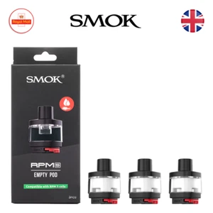 SMOK RPM 5 Replacement Pods RPM 3 Coils 0.15 Ohm 0.23 Ohm - Pack Of 3 - Picture 1 of 2