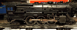 LIONEL 675 LOCO ONLY IN GOOD CONDITION IN OB WITH INSTRUCTIONS, RUNS WELL!