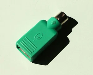 Adapter PS/2-Stecker auf USB-Buchse - Bild 1 von 4