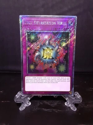 Deck Devastation Virus Platinum Secret Rare RA03-EN150 - Image 1 of 3