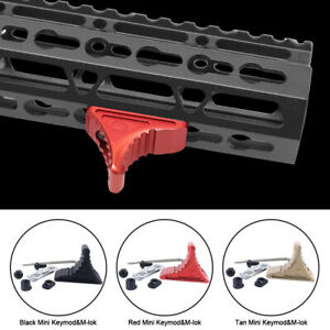 ACTIVE-8 Black/Red CNC Aluminum Angled K-Mod/M-lock Style Stops Mount System