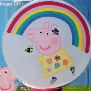 Peppa Pig Night Light LED Any Room Fun Peppa Lovers Any Age Plus-In New Sealed - Picture 1 of 4