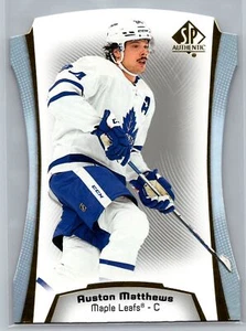 2021-22 Oberdeck SP authentisch #DC-17 Auston Matthews Toronto Ahornblätter - Bild 1 von 2