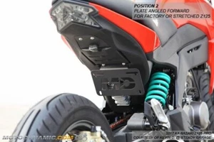 Kawasaki Z125 Pro 2017 - 2025 Stretched Extended Low Profile Fender Eliminator - Bild 1 von 9
