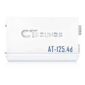 CT Sounds ATv2-125.4d 800 Watt RMS Full-Range Klasse D 4-Kanal Auto Verstärker - Bild 1 von 6