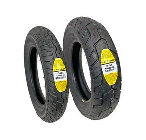 Dunlop Motorcycle Tires D404 130/90-16 Front 150/80-16 Rear Set Tire - Picture 1 of 7