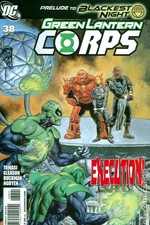 Green Lantern Corps #38B Fabry 1:25 Variant VF 2009 Stock Image