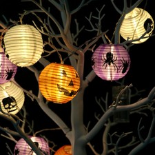 DIY Halloween Pumpkin String Lights Led light Outdoor Home Door Halloween Decor