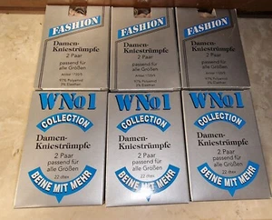 2 P.Damen Feinkniestrümpfe 20DEN Damenstrümpfe Kniestrümpfe Feinstrümpfe Sinfoni - Bild 1 von 2