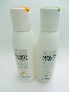 KERATIN COMPLEX KERATIN CARE SHAMPOO & CONDITIONER 3 oz travel size! - Picture 1 of 4