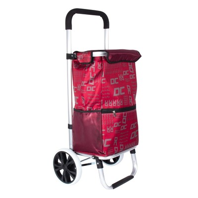 Portable Wheel Shopping Market Bag Trolley Bag Storage Bag [2 In 1 - Foto 8