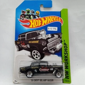 Hotwheels '55 Chevy Bel Air Gasser HW Workshop 190/250 - Picture 1 of 3