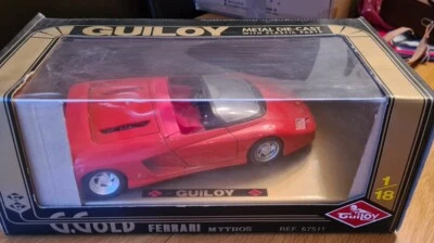 MODELO GUILOY FERRARI MYTHOS ESCALA 1/18 Foto 1 de 4