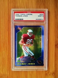 2000 Topps Chrome #242 Thomas Jones Rookie PSA 9 MINT - Picture 1 of 1