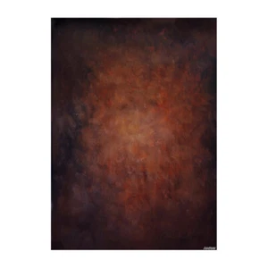  1.5 * 2.1m/5 * 7ft Photography Background Brown Retro Wall Backdrop B8R0 - Picture 1 of 5