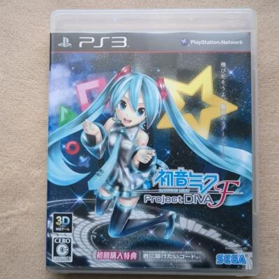 Hatsune Miku : Project Diva F PS3 PlayStation 3 Japanese version Video Game - Image 1 of 2
