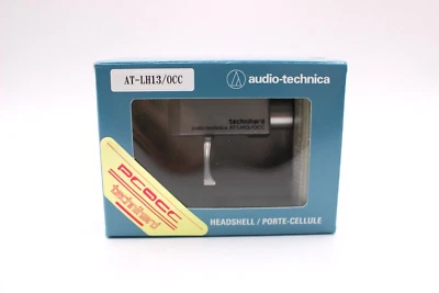 Audio-Technica AT-LH13/OCC | Headshell Aluminum PCOCC Lead Wire Silver 36mm 13g - Image 1 of 4