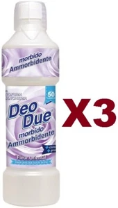 3 PCS DEO TWO SOFT SOFT SOFTENER FLEUR ORIENTAL 1000ML HYPOALLERGENIC - Picture 1 of 2