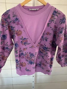 US BOYS Non Stop Wear Vintage Break Dancing Vibe Sweater Girls Medium 10/12 - Picture 1 of 4