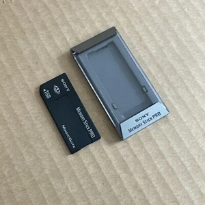 Sony OEM Memory Stick Pro MagicGate Long MS Card 1GB MSX-1GST in CASE Japan Made - Picture 1 of 7