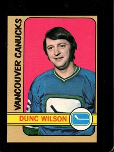 1972-73 TOPPS #91 DUNC WILSON EX CANUCKS *X46924
