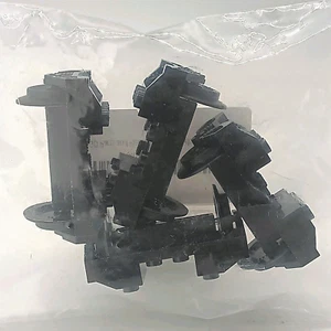 LEGO Pieces Black Train Wheels RC Trains 4 Count - Picture 1 of 4