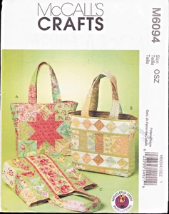 Geldbörsen Taschen Quilten Träger Nähen Lebensmittel Baby Basteln McCalls 6094 - Bild 1 von 2