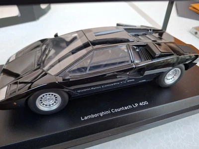 Kyosho Lamborghini Countach LP400 Black 1/18 – Very Good Condition – Collectible - Immagine 1 di 4