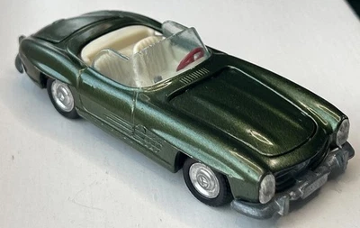 Joal Mercedes-Benz 300 SL Roadster 1:43 Verde Metálico Nº107 Vintage Diecast Foto 1 de 4