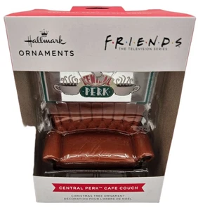 Hallmark Friends Central Perk Cafe Couch Christmas Tree Ornament New - Picture 1 of 5