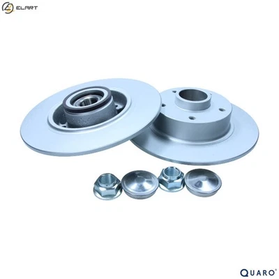 2x BRAKE DISC QD6302 FOR RENAULT MEGANE/GRAND/COUPE/IV/Grand/Sport/Tourer 1.6L - Image 1 of 4