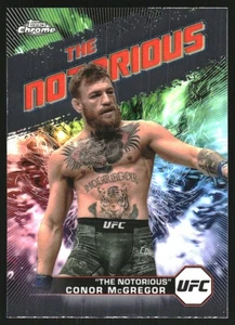 2024 Topps Chrome UFC AKA #AKA8 Conor McGregor "The Notorious" - Picture 1 of 2