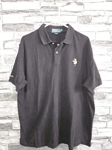 Vintage Polo Ralph Lauren Hemd Herren XL Martini Bär Schwarz Preppy USA - Bild 1 von 10