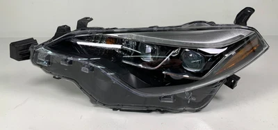 Toyota Corolla 2017 2018 2019 lado izquierdo del conductor doble haz LED faro lámpara OEM Foto 1 de 4