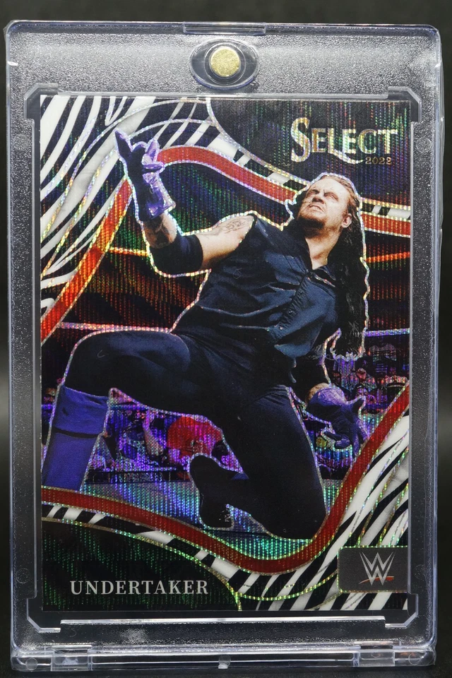 Undertaker 2022 Panini Select WWE Ringside #239 Zebra Prizm RARE - INVEST RIP - Image 1 of 4