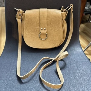 BORSE IN PELLE Italy Genuine Leather Shoulder Crossbody - Picture 1 of 13