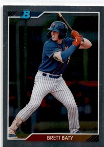2020 Bowman Heritage Baseball Chrome Prospects Brett Baty #92CP-BB