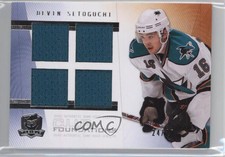 2009-10 Upper Deck The Cup Cup Foundations Jerseys /25 Devin Setoguchi #CF-DS