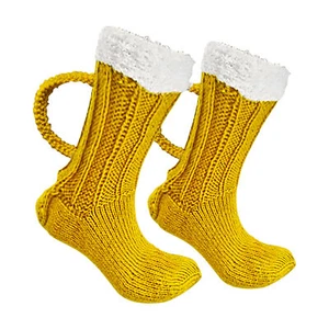 Funny Socks Unisex Interesting Slipper Socks Novelty Socks For Christmas Gifts - Picture 1 of 12